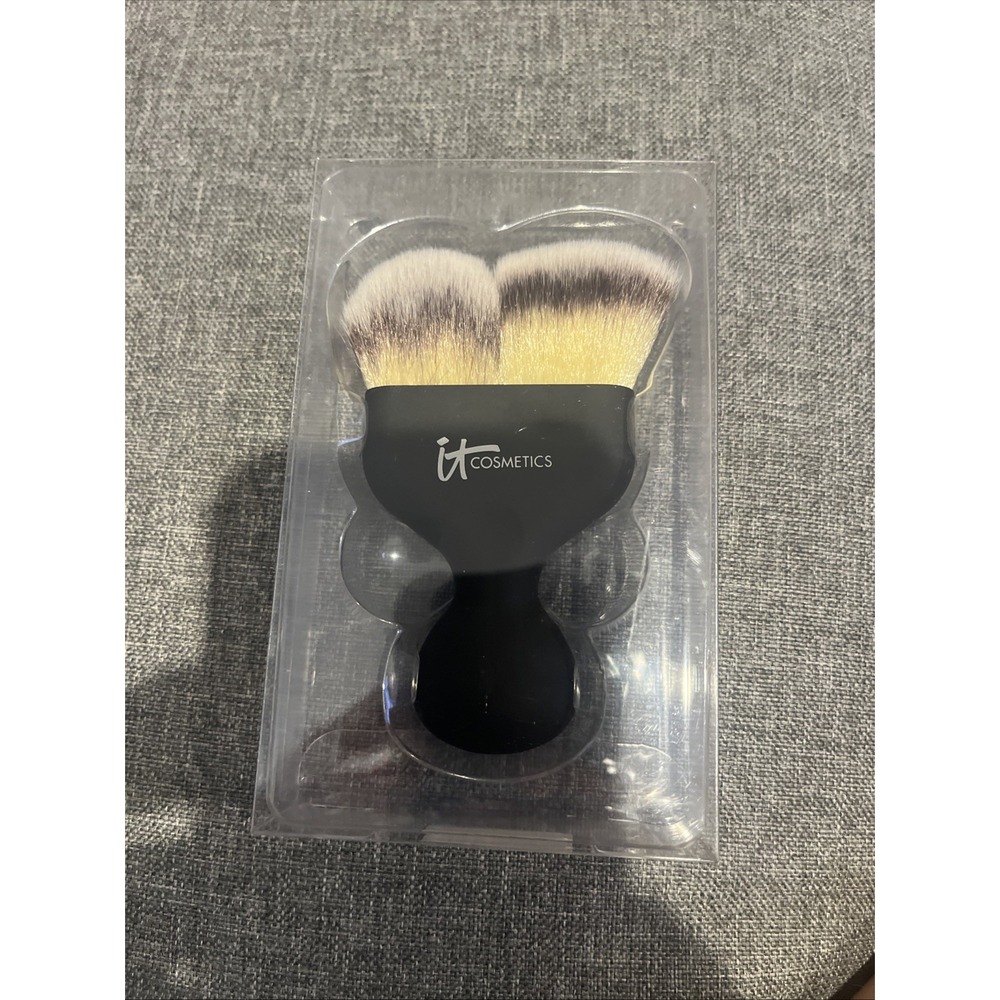 IT Cosmetics Hello Cheekbones Bronzer & Highlighter Duo with Contour Brush
